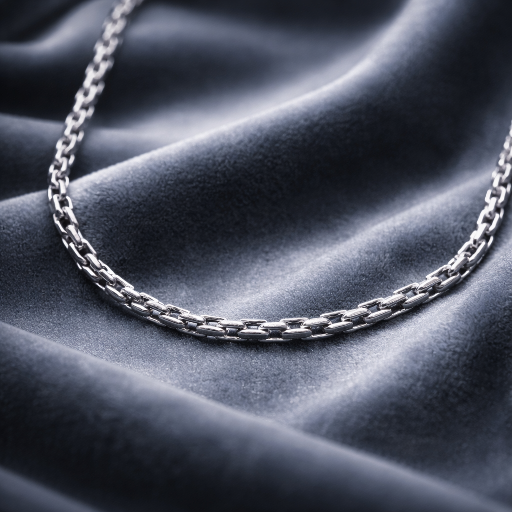 Collana Uomo a Catena in Acciaio Inox 316L