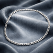 Collana Unisex a Catena Figaro in Acciaio Inox 316L