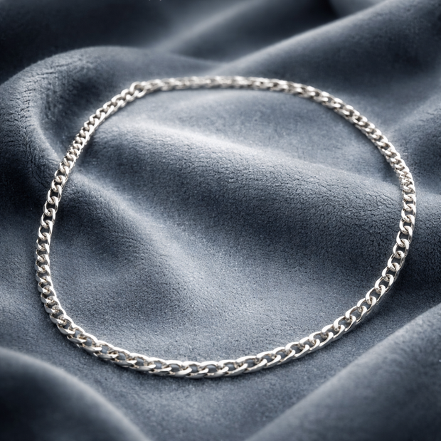 Collana Unisex a Catena Figaro in Acciaio Inox 316L