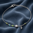 Bracciale con Charms Simbolici in Acciaio 316L