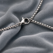 Collana Uomo con Pendente Croce Bicolore in Acciaio Inox 316L