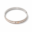 Bracciale Rigido Bicolore 