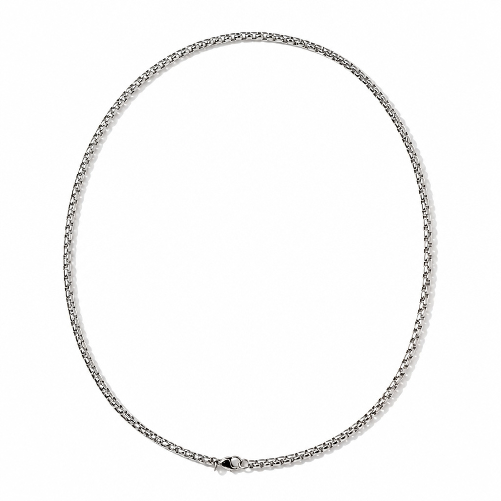 Collana  in Acciaio Inossidabile con Pendente Pugnale Gotico