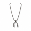 Collana Uomo in Acciaio Inossidabile con Pendente a Forma di Cuffie