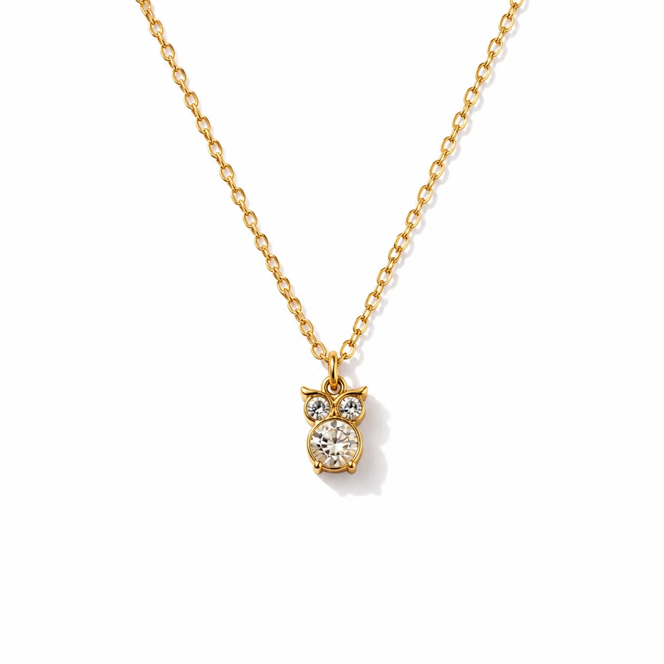 Collana "Piccolo Orsetto" con Strass