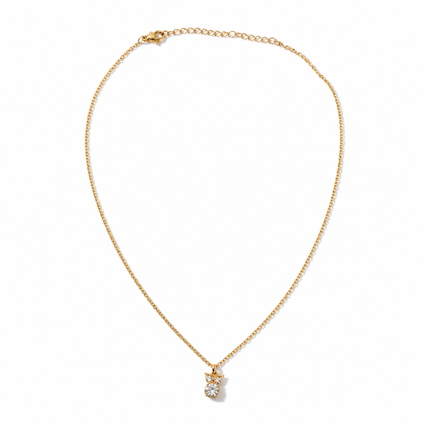 Collana "Piccolo Orsetto" con Strass